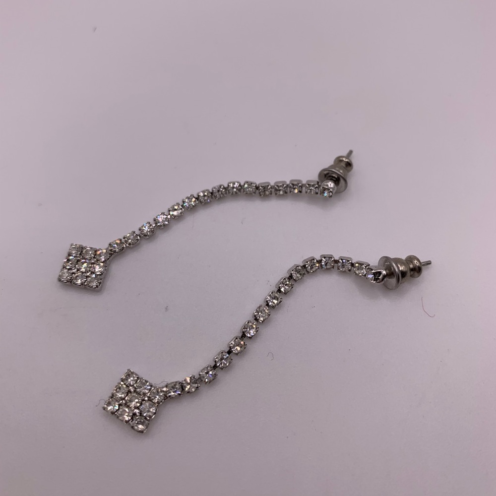 Rhinestone Dangle Earrings